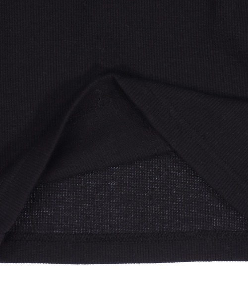 ANAP kids（アナップキッズ）の「レオパード柄ベルトポーチ付 テレコリブワンピース（ワンピース・キッズ・ラベンダー/ブラック・110/120/130）」の20枚目の写真