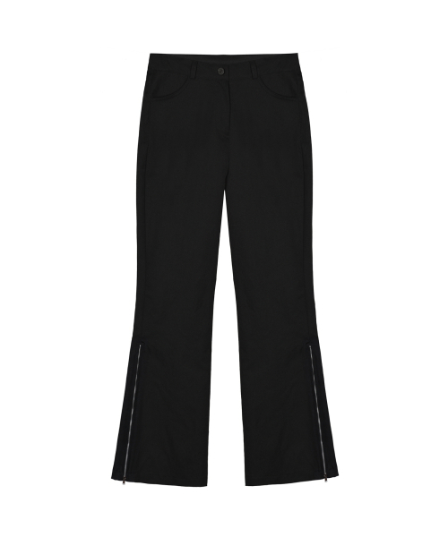 NICK&NICOLE（ニックアンドニコール）の「TWO WAY SLIT ZIPPER PANTS_BLACK（スラックス・レディース・その他・SMALL/MEDIUM/LARGE）」の5枚目の写真
