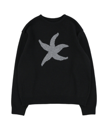 THECOLDESTMOMENT（ザコールデストモーメント）の「TCM starfish knit (black)（ニット/セーター）」