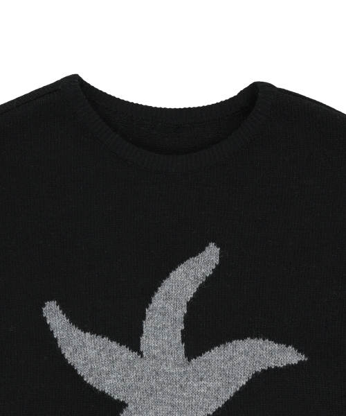 THECOLDESTMOMENT(ザコールデストモーメント)の「TCM starfish knit (black)(ニット/セーター・レディース・その他・SMALL/MEDIUM/LARGE)」の4枚目の写真
