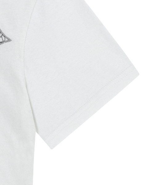 AAKAM（アーカム）の「Laced CROS2 Patch Half Top (White)（Tシャツ/カットソー・レディース・その他・1/2）」の11枚目の写真