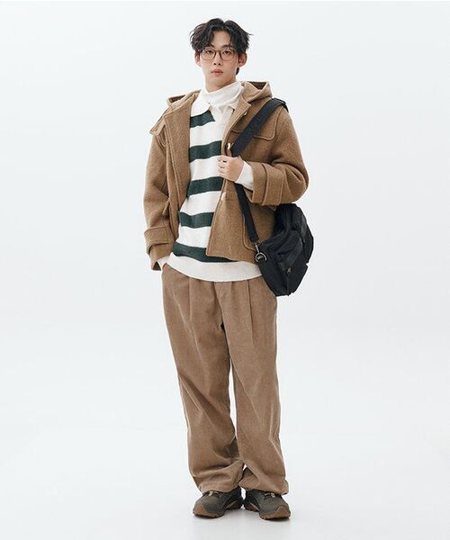 MUSINSA STANDARD（ムシンサスタンダード）の「[ヒートタンダード] タートルネック長袖Tシャツ [クリーム]（Tシャツ/カットソー・メンズ・その他・SMALL/MEDIUM/LARGE/X-LARGE/XX-LARGE/XXX-LARGE）」の18枚目の写真