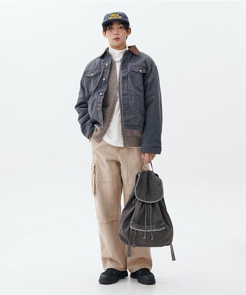 MUSINSA STANDARD（ムシンサスタンダード）の「[ヒートタンダード] タートルネック長袖Tシャツ [クリーム]（Tシャツ/カットソー・メンズ・その他・SMALL/MEDIUM/LARGE/X-LARGE/XX-LARGE/XXX-LARGE）」の19枚目の写真