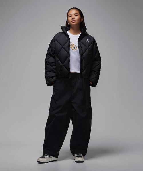 ジョーダン ブルックリン ウィメンズ キルテッド パファー ジャケット