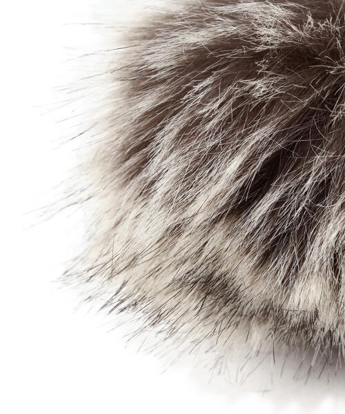 EDIT COLOGNE（エディットコロン）の「FRATELLI TALLIフェイクファーチャーム（チャーム・レディース・ブラウン/グレー・ﾌﾘ-）」の5枚目の写真