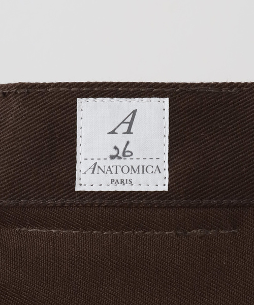 ANATOMICA（アナトミカ）の「ANATOMICA 618 MARILYN l DEILL 531-571-09：パンツ（その他パンツ・レディース・ブラウン・28/27/26）」の9枚目の写真