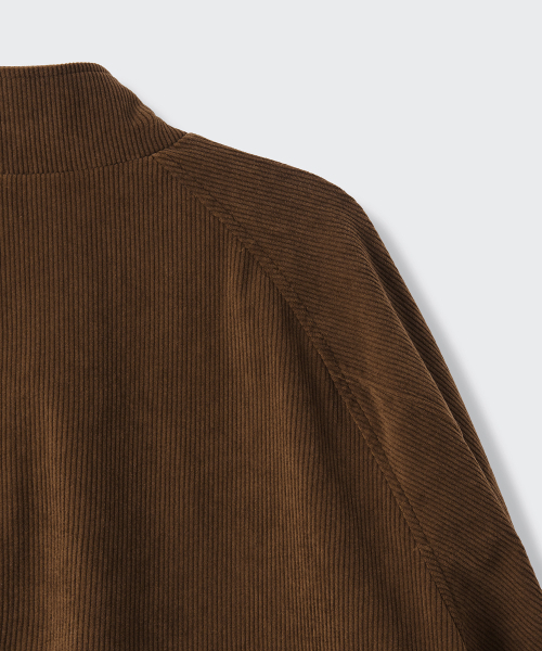 MUSINSA STANDARD（ムシンサスタンダード）の「8W コーデュロイハリントンジャケット [ブラウン]（ブルゾン・メンズ・その他・MEDIUM/LARGE/X-LARGE/XX-LARGE）」の6枚目の写真