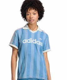 adidas(�A�f�B�_�X)��adidas DENIM FOOTBALL JERSEY / �A�f�B�_�X �f�j�� �t�b�g�{�[�� �W���[�W�[(T�V���c/�J�b�g�\�[)