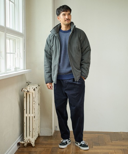 FOUND GOOD（ファウンドグッド）の「バーズアイガラニット（ニット/セーター・メンズ・ネイビー/グリーン/ブラック・L/M/XL）」の21枚目の写真