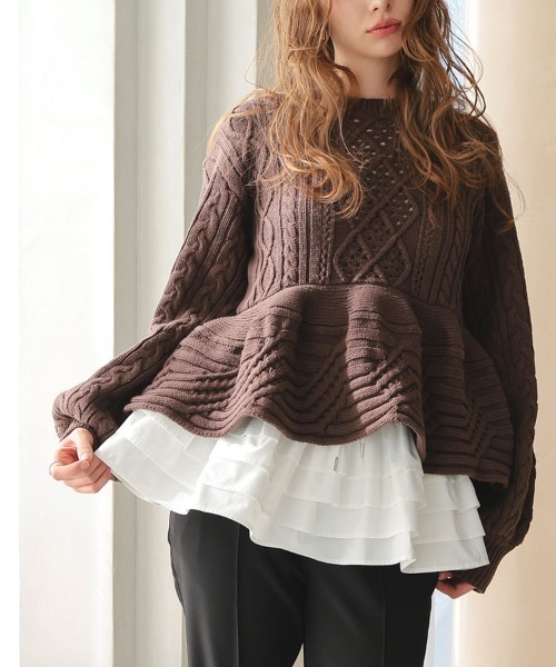 DONOBAN(ドノバン)の「ミルフィーユチュチュ(その他パンツ・レディース・ブラック/ホワイト・ONE SIZE)」の1枚目の写真