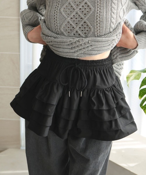 DONOBAN(ドノバン)の「ミルフィーユチュチュ(その他パンツ・レディース・ブラック/ホワイト・ONE SIZE)」の2枚目の写真