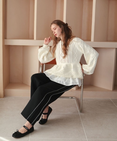 DONOBAN(ドノバン)の「ミルフィーユチュチュ(その他パンツ・レディース・ブラック/ホワイト・ONE SIZE)」の11枚目の写真