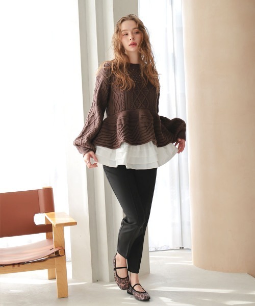 DONOBAN(ドノバン)の「ミルフィーユチュチュ(その他パンツ・レディース・ブラック/ホワイト・ONE SIZE)」の6枚目の写真