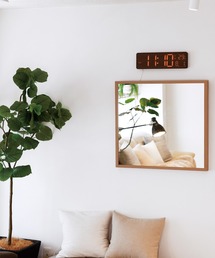 GLOBAL FORME CONCRETE（グローバルフォルムコンクリート）の「【SLOWER】LED WiFi CLOCK Camino WOOD（掛け時計）」