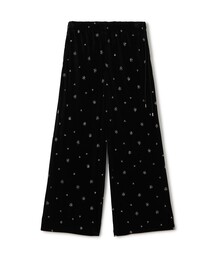 BALLSEY（ボールジィ）の「メッシュベロアエンブロイダリー サイドドロストパンツ（その他パンツ・レディース）」