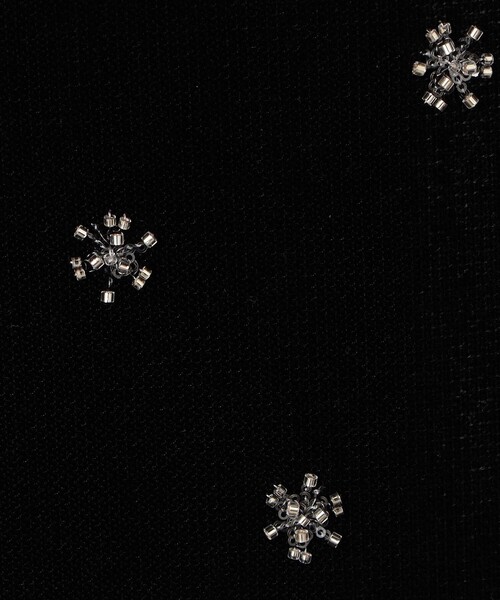 BALLSEY（ボールジィ）の「メッシュベロアエンブロイダリー サイドドロストパンツ（その他パンツ・レディース・ブラック・36/34）」の12枚目の写真