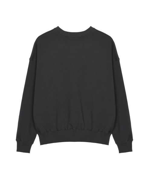 NICK&NICOLE(ニックアンドニコール)の「BUTTERFLY SIGNATURE SWEATSHIRT_CHARCOAL BLACK(スウェット・レディース・その他・FREE)」の5枚目の写真