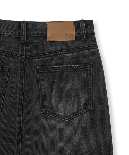 YALE(イェール)の「デニムロングスカート_チャコール(スカート・レディース・その他・SMALL/MEDIUM)」の8枚目の写真