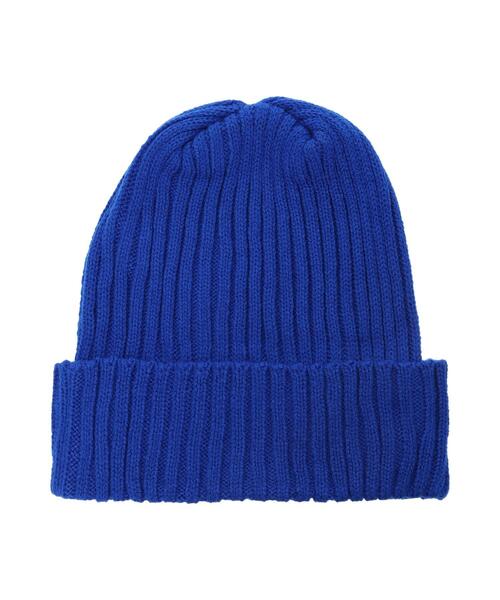 Lugnoncure（ルノンキュール）の「リブワッチキャップ（ハット・レディース・グレー/ブルー/オフホワイト/ブラック・F）」の14枚目の写真