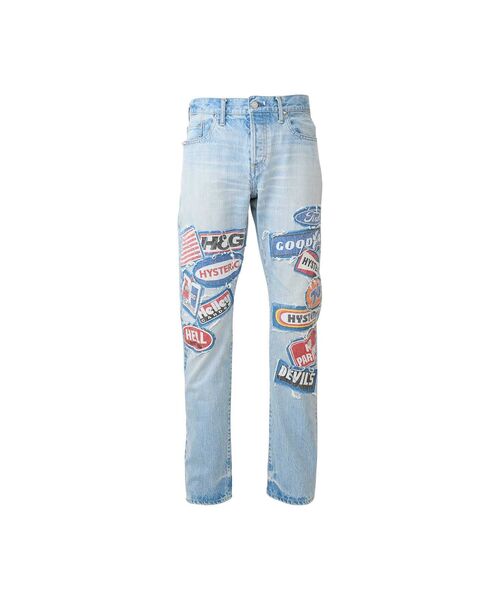 HYSTERIC GLAMOUR(ヒステリックグラマー)の「DPC加工 スリム HYSTERIC GLAMOUR(ヒステリックグラマー)の「DPC加工 スリム