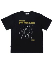 SUIBOM（スイボム）の「コンクリートジャングル 半袖Tシャツ - ブラック（Tシャツ/カットソー）」