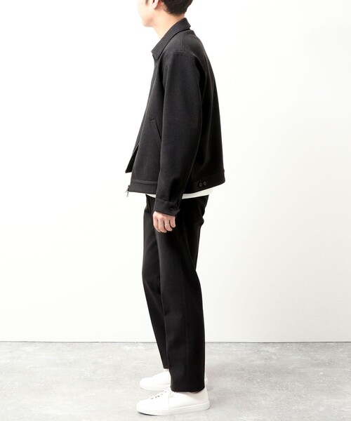 NOLLEY'S LIGHT（ノーリーズライト）の「ウォームストレッチジップブルゾン（ブルゾン・メンズ・ベージュ/ネイビー/チャコールグレー・M/L/XL）」の6枚目の写真