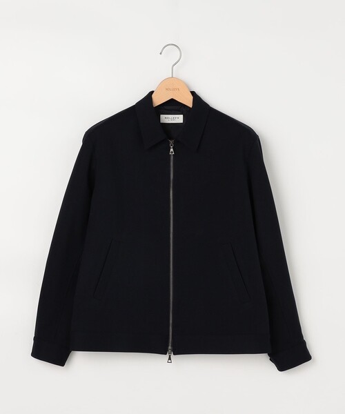 NOLLEY'S LIGHT（ノーリーズライト）の「ウォームストレッチジップブルゾン（ブルゾン・メンズ・ベージュ/ネイビー/チャコールグレー・M/L/XL）」の9枚目の写真