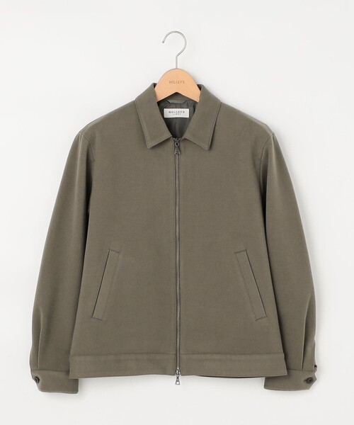 NOLLEY'S LIGHT（ノーリーズライト）の「ウォームストレッチジップブルゾン（ブルゾン・メンズ・ベージュ/ネイビー/チャコールグレー・M/L/XL）」の13枚目の写真