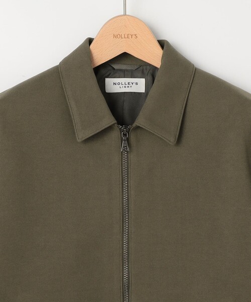 NOLLEY'S LIGHT（ノーリーズライト）の「ウォームストレッチジップブルゾン（ブルゾン・メンズ・ベージュ/ネイビー/チャコールグレー・M/L/XL）」の14枚目の写真