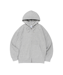 BECANVAS（ビキャンバス）の「BECANVAS SPECIAL INTERLOCK OVERFIT HOOD ZIP-UP (MELANGE)（パーカー）」