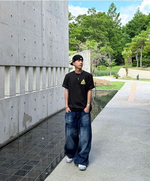 OPUS 0012(オーパス0012)の「Op. 09 SAVANNA MELTED DENIM PANTS M/BLUE(デニムパンツ・レディース・その他・SMALL/X-SMALL/LARGE/MEDIUM)」の5枚目の写真