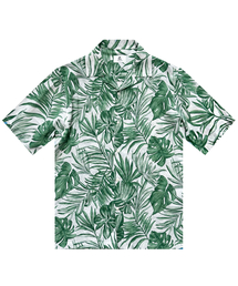THESHIRTHOUSE（ザシャツハウス）の「Hawaiian Shirt Cotton Large Leaf-Green（シャツ/ブラウス）」