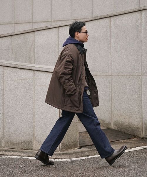BALLUTE(バリュート)の「MA-1 PADDED HALF JUMPER (BROWN)(ブルゾン・メンズ・その他・MEDIUM/LARGE)」の4枚目の写真