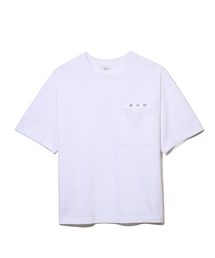 ZNO（ジーアンドオー）の「Logo Oversized Short Sleeve T-Shirt (White)（Tシャツ/カットソー）」