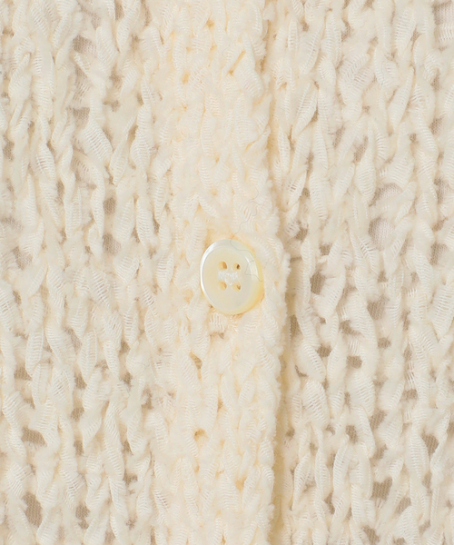 plage（プラージュ）の「Fringe yarn カーディガン（カーディガン/ボレロ・レディース・アイボリー/レッド/ネイビー・FREE）」の21枚目の写真