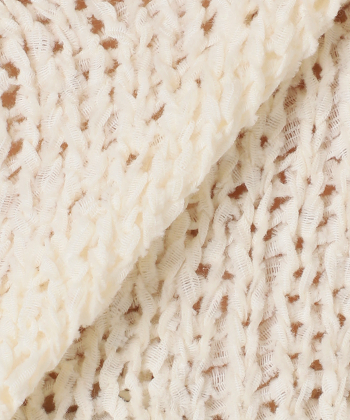 plage（プラージュ）の「Fringe yarn カーディガン（カーディガン/ボレロ・レディース・アイボリー/レッド/ネイビー・FREE）」の22枚目の写真