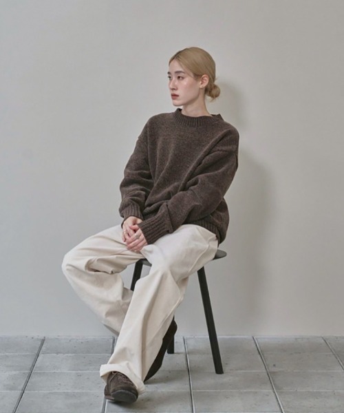 Mallyarn Boyfriend Knit ニットセーター Mallyarn Boyfriend Knit（ニット/セーター）｜TODAYFUL（トゥデイフル