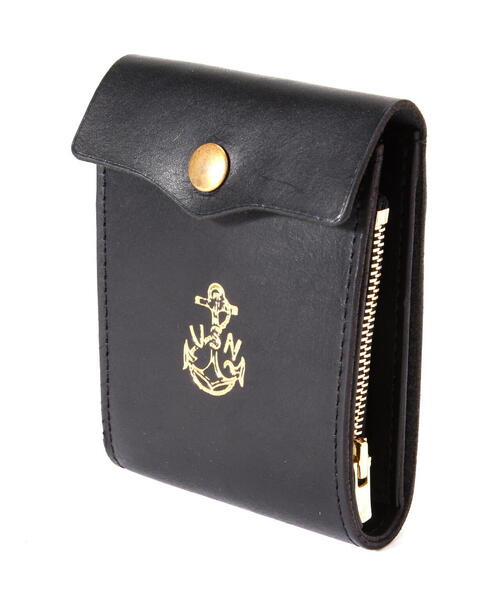 VASCO/ヴァスコ/LEATHER NAVAL MIDDLE WALLET/レザー ネイヴァル