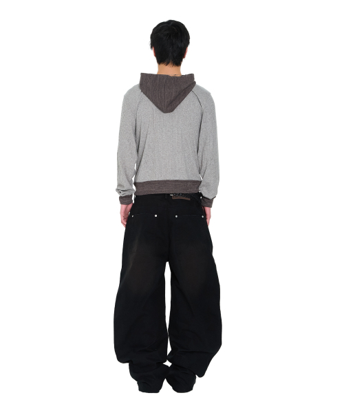 AAKAM(アーカム)の「CROS2 Contrast Button Hoodie (Gray)(パーカー・レディース・その他・1/2)」の12枚目の写真