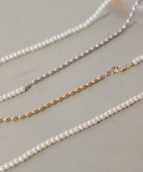 Bou Jeloud（ブージュルード）の「パール＊メタルロングネックレス（ネックレス・レディース・シルバー/ゴールド・ONESIZE）」の12枚目の写真