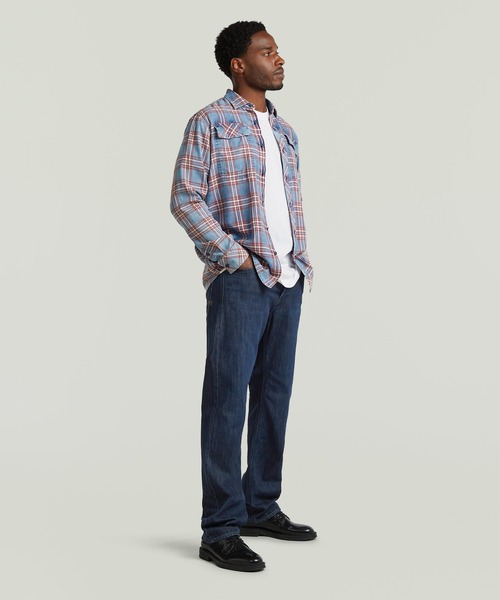 G-STAR（ジースター）の「CPO REGULAR SHIRT/ミリタリーディテールチェックシャツ（シャツ/ブラウス・メンズ・チェック・X-LARGE/X-SMALL/MEDIUM/SMALL）」の4枚目の写真