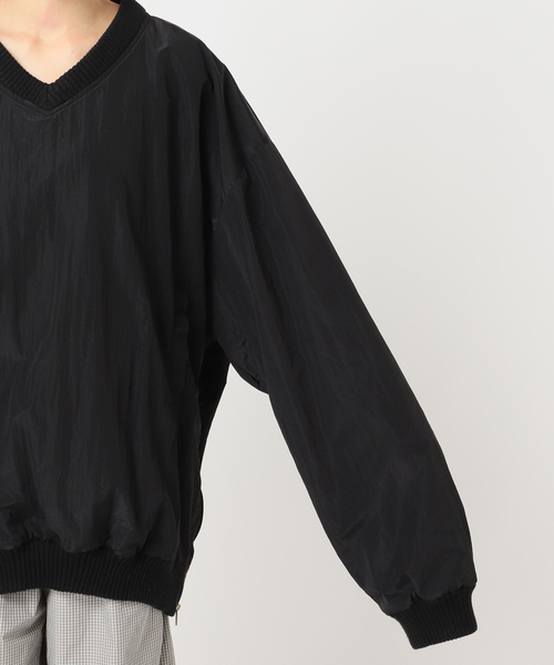 CITYSHOP（シティーショップ）の「[THE MOOD] V-NECK プルオーバー（シャツ/ブラウス・レディース・ブラック/グリーン・38/36）」の18枚目の写真