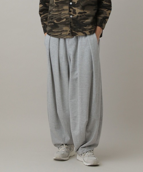 LAND MUSEUM（ランドミュージアム）の「LAND MUSEUM／バルーンスウェットパンツ（スウェットパンツ・メンズ・ブラック/グレー・FREE）」の21枚目の写真
