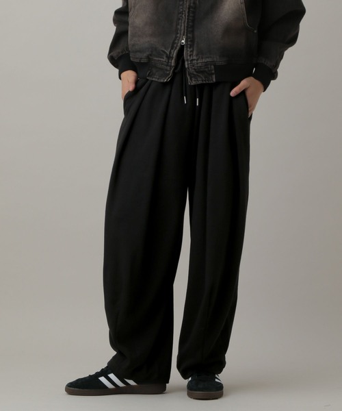 LAND MUSEUM（ランドミュージアム）の「LAND MUSEUM／バルーンスウェットパンツ（スウェットパンツ・メンズ・ブラック/グレー・FREE）」の16枚目の写真