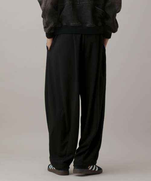 LAND MUSEUM（ランドミュージアム）の「LAND MUSEUM／バルーンスウェットパンツ（スウェットパンツ・メンズ・ブラック/グレー・FREE）」の13枚目の写真