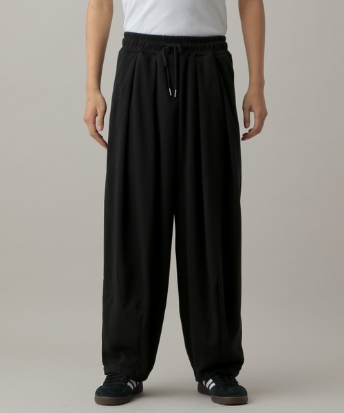 LAND MUSEUM（ランドミュージアム）の「LAND MUSEUM／バルーンスウェットパンツ（スウェットパンツ・メンズ・ブラック/グレー・FREE）」の11枚目の写真