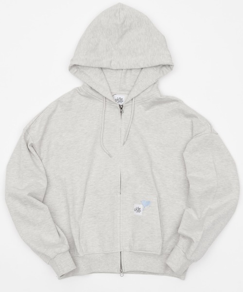 kaoyorinakami（カオヨリナカミ）の「balloon short zip hoodie / バルーンショートジップフーディ（パーカー・メンズ・ブラック/レッド/ネイビー/ブルー/グレー・MEDIUM/SMALL/X-LARGE/LARGE）」の2枚目の写真