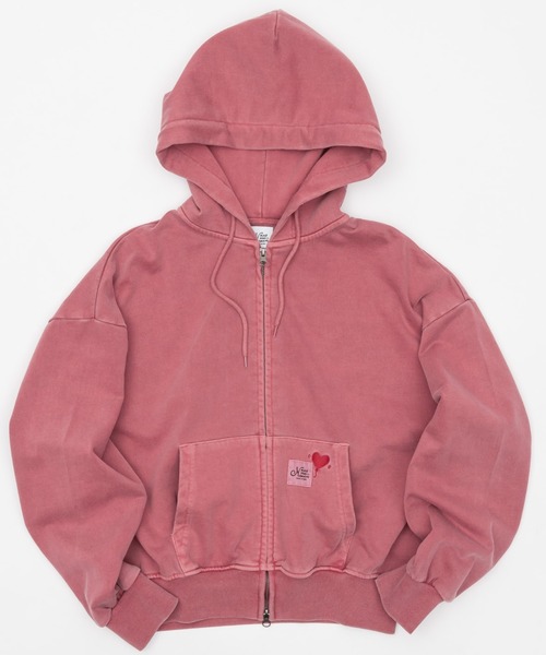 kaoyorinakami（カオヨリナカミ）の「balloon short zip hoodie / バルーンショートジップフーディ（パーカー・メンズ・ブラック/レッド/ネイビー/ブルー/グレー・MEDIUM/SMALL/X-LARGE/LARGE）」の5枚目の写真