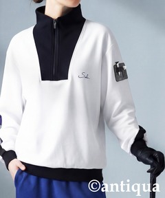 CIVARIZE/シヴァーライズ』バックレースアップポンチョジップパーカー