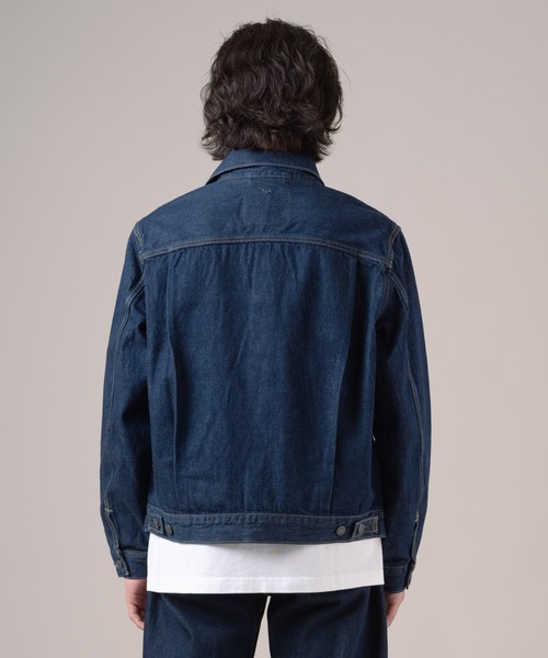 Levi's（リーバイス）の「Levi's/リーバイス TYPEⅡトラッカージャケット（デニムジャケット・メンズ・ダークインディゴブルー・S/XL/L/M）」の3枚目の写真